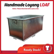 [PANJANG LOAF]Bread Loaf Cake Mould Alum LOYANG ROTI TAWAR 7x3x3 8x3x3 Handmade Toast box baking pan