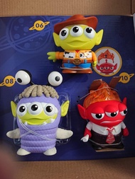 全新美版Disney迪士尼彼思Pixar Remix Party三眼仔Alien模仿變裝Woody胡迪Boo阿布Angry阿怒一盒三款不散 反斗奇兵Toy Story