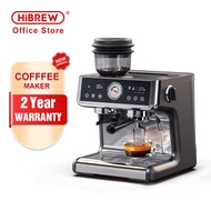 HiBREW Dual Boiler System Barista Pro 20Bar Bean to Espresso Cafetera Coffee Machine with Full Kit for Cafe Hotel Restaurant H7A