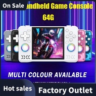 XF40H Retro Handheld Game Console 64G 4.0'' IPS Screen Linux Supports WiFi RGB 3D Joystick Portable 