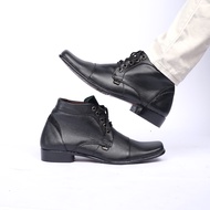 Cevany Sepatu Pantofel Pria Formal Kulit Asli Geovani S - G14
