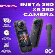 Insta360 X5 8K 360 Action Camera 72MP Photo 4K60fps Waterproof Stabilization 3H Battery