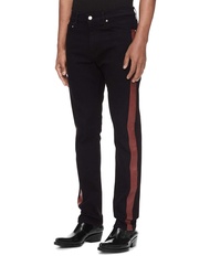 Calvin Klein Mens Striped Slim Fit Jeans