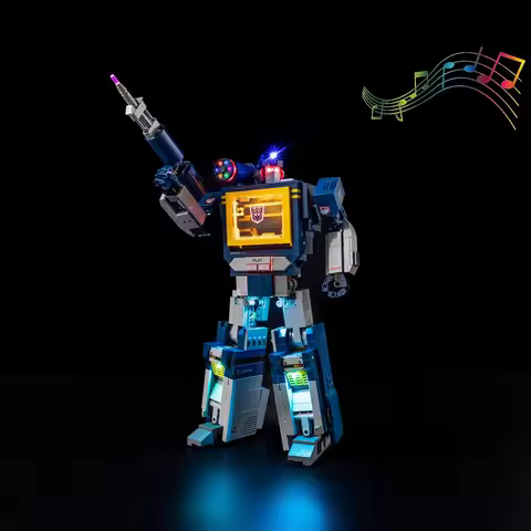 No Model LED Lighting Set Suitable for LEGO Transformers: Soundwave 10358(Not Include Building Block