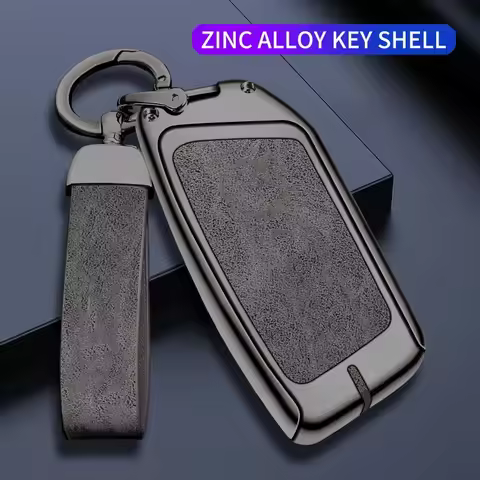 Zinc Alloy Leather Car Key Key Case for BMW X7 G07 i7 LCI IX X1 U11 7 Series G70 G09 XM U06 G81 M3 K