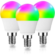 DOGAIN A15 Small Smart Light Bulbs, RGB Color Changing Light Bulb Compatible with Alexa Google Home,
