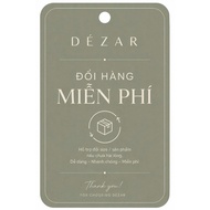 Form included with fashion orders - Not sold separately