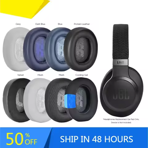 Replacement Ear Pads For JBL Live 650BTNC Live 660NC E65BTNC Duet NC Headphone Accessories Headset E
