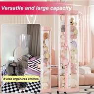 Largecapacity transparent multifunctional storage box doll doll storage