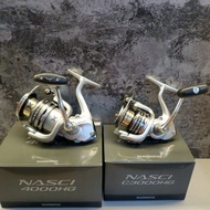13' Shimano Nasci Spinning Reel c3000/c3000hg/4000hg