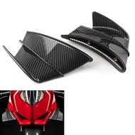 For Panigale V4 V4S V4R 2018-2022 Carbon Fiber Motorcycle Side Winglets Air Deflector Fairing Access