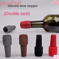 COCOFRUIT Red Wine Sealer, Silicone Sparkling Wine Bottle Stopper Wine Bottle Stopper, Reusable Wine