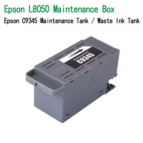 Epson L8050 Maintenance Box For Epson EcoTank L8050 L6558 L8058 L15188 L18058 Printer C9345 Maintena