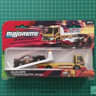 majorette Car Model Slide isuzu NPR + toyota supra jza80