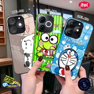 Softcase Glass For ITEL A50, A70 & A80 - Case Handphone ITEL A50, A70 & A80 [T48].