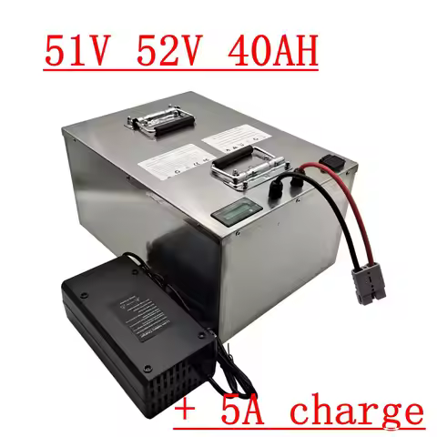 51V 52V 40AH LTO battery Lithium titanate battery pack BMS 22S 52.8v for 48V 51V scooter golf cart s