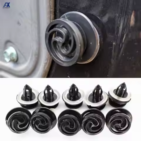 10Pcs Plastics Clips For Audi A3 8P A4 B6 B7 Interior Door Card Fastener Clips Trim Panel Mounting A