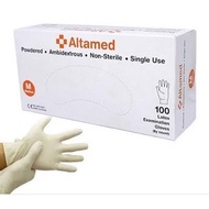 ALTAMED LATEX EXAMINATION GLOVES