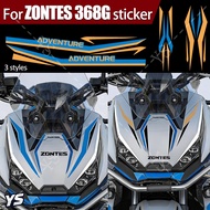 Suitable for Zontes 368G Car Front Sticker 368G Motorcycle Parts Front Panel Modification Zontes Bad