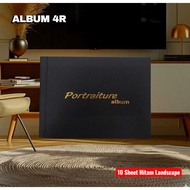 4R Landscap Photo Album 10 Sheets Black / for photo collection Album Gambar 4R Photobook Photo Album