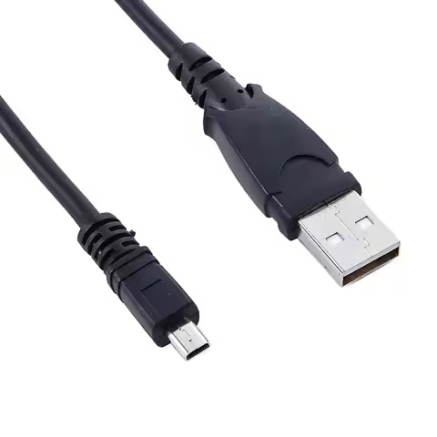8pin USB PC Charger Data SYNC Cable Cord Lead For Casio Exilim EX-ZS5 s ZS5bk Camera