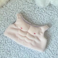 娃衣40CM 20CM 30CM棉花娃娃毛绒玩偶男款娃衣背心创意腹肌30.8.5