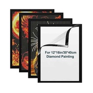 Frames, Frames For 12x16in/30x40cm ing Canvas, Magnetic Dia Art Frame Self-Adhesive