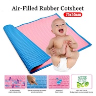 Baby Air Filled Rubber Cot Sheet Cotsheet Waterproof Mattress Protector/ Alas Getah Tukar Lampin / Tikar untuk Bayi