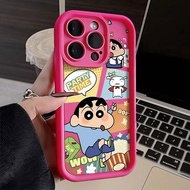 case Honor X7D X7 4G X8 4G 8A 9x X5 4G Silicone Soft Shell Crayon Shin chan Phone Case