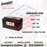 ENERGIZER AGM LN5 | DIN95L AUTOMOTIVE CAR BATTERY