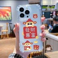 New Year Meaning Luck Clear Casing For Xiaomi Poco X3 NFC C3 C31 F3 F2 X2 For Mi CC9 Pro 9 8 SE Play