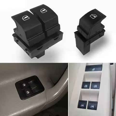 1K3959857 Car Window Lifter Control Switch Button For VW Caddy III 2K Jetta EOS Golf MK5 MK6 Passat 