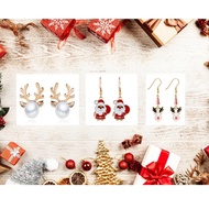 Premium Quality Christmas Santa Claus/Reindeer/Pearl Earring Pendant for Ladies (Cute & Beautiful Xm