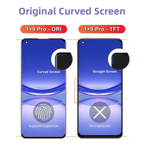 Super AMOLED For OnePlus 9 1+9 LCD Display Touch Screen Digitizer Assembly For Oneplus 9 Pro Display