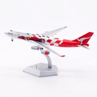 HX Models 1: 400 Australian Airlines B747-400 VH-OJC F1 Painted Alloy Airplane Model