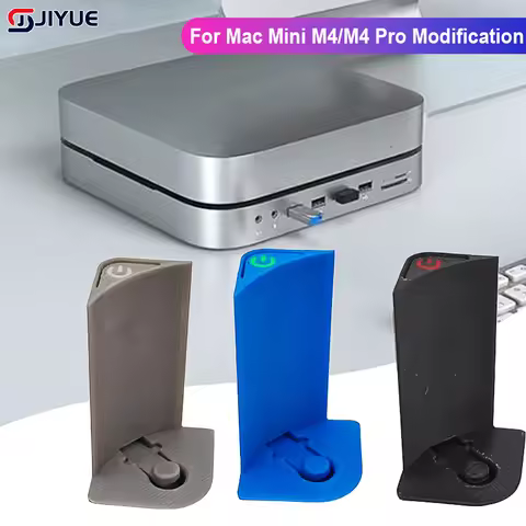 Top Power Switch Button For Mac Mini M4/M4 Pro Modification With Top Power Button And Power Button M