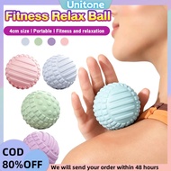 U.O. 4cm Mini Fitness Relax Ball TPR Portable Yoga Fitness Accessory 1Pc