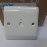 DATA OUTLET RJ11 HAGER FOR TELP