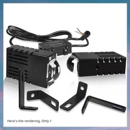 (XCTS) Universal Car 1.5 Inch LED Headlight Fog Light Grid Light White and Yellow Dual Light