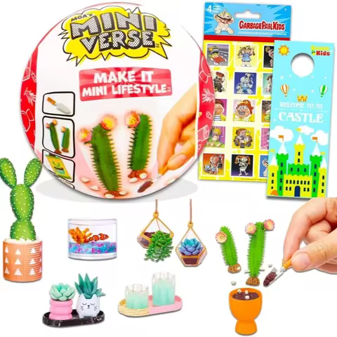 Mga Miniverse Make It Mini Lifestyle Surprise Mystery Blind Box Ball Miniature Scene Collectible Ani