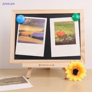 JOSALEM Chalkboard With Stand Wipeable Kids Guide Board Desk Display To do List Wooden Easel