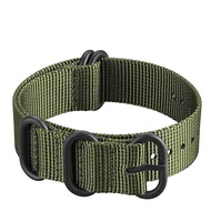 Army Green 26mm NATO Strap ZULU 22mm Watch Band Ballistic Nylon Military 24mm NATO Nylon Watch Band Strap Replacement