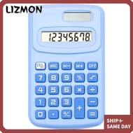 LIZMON Mini Pocket Calculator, Silent 8-Digit Scientific Calculator, Portable Large LCD Display Math