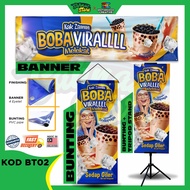 Bunting Banner produk / perkhidmatan anda  High quality printing - BT 02