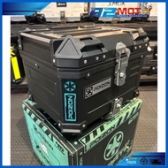 ✮ ∤ ℗ Poizon V2 Dual Lock ABS Hard Plastic Top Box Alloy Design w Back Rest Base Plate HNJ MC DUHAN