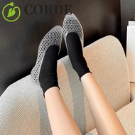 CORDE Heavenly Jelly Sandals - Korean Style Waterproof Crystal PVC Jelly Outdoor Shoes