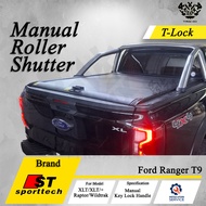 Ford Ranger T9 Roller Shutter XL XLT XLT Plus Ranger Manual Roller Shutter T-Lock