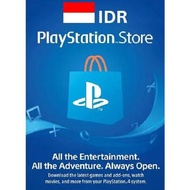 PS5 / PS4 / PS3 / PSVita PSN IDR Indonesia PlayStation Network Card SS