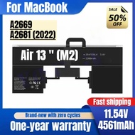 A2669 for MacBook Air 13 " (M2)/A2681 (2022) Laptop Battery High Quality High Capacity Battery Repla