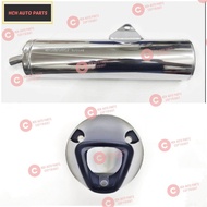MUFFLER SILENCER BOX & CAP COVER - SUZUKI - BELANG 150/ BELANG 150R (100% SUZUKI GENUINE PARTS)